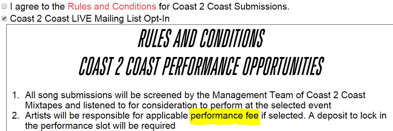 Performance Fee
