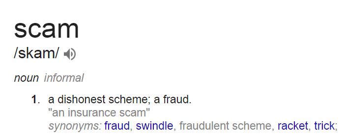 Scam Definition